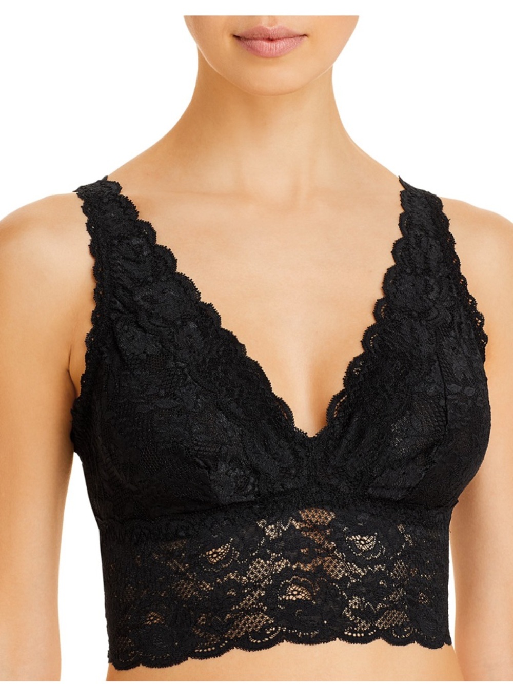 NWOT Cosabella Never Say Never Plungie Bralette! Size  L